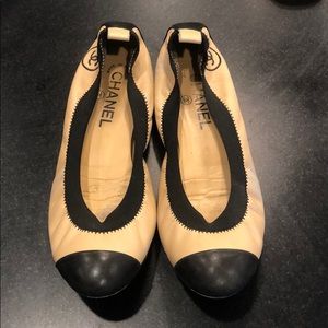 Chanel ballet flats